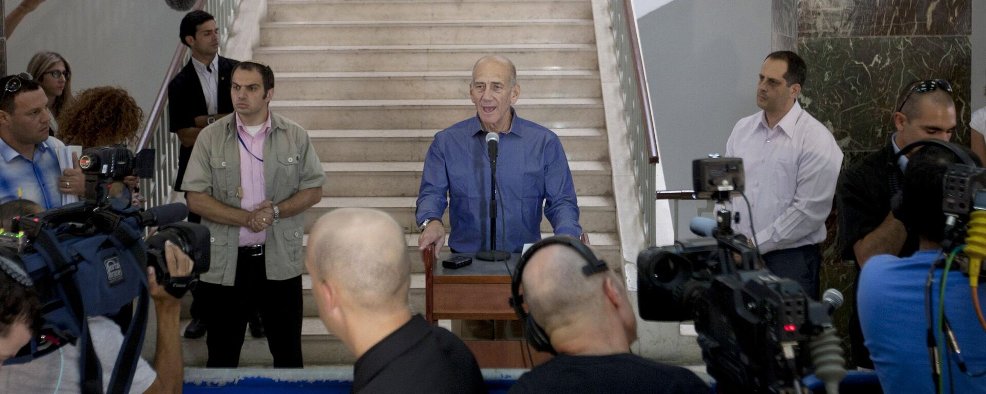 Ehud Olmert, exprimer ministro de Israel - Sputnik Mundo, 1920, 26.07.2023