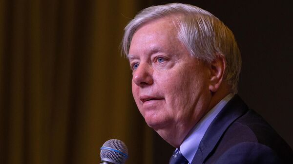 El senador republicano Lindsey Graham. - Sputnik Mundo