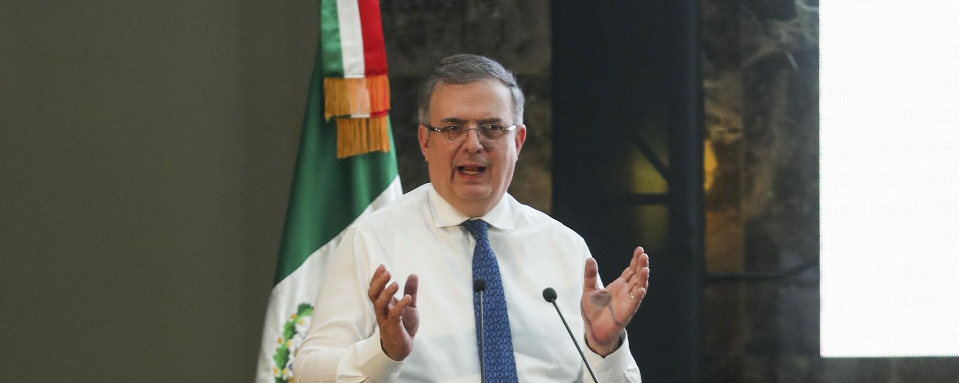 El secretario de Relaciones Exteriores mexicano, Marcelo Ebrard. - Sputnik Mundo, 1920, 18.04.2023