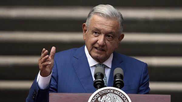 El presidente de México, Andrés Manuel López Obrador. - Sputnik Mundo