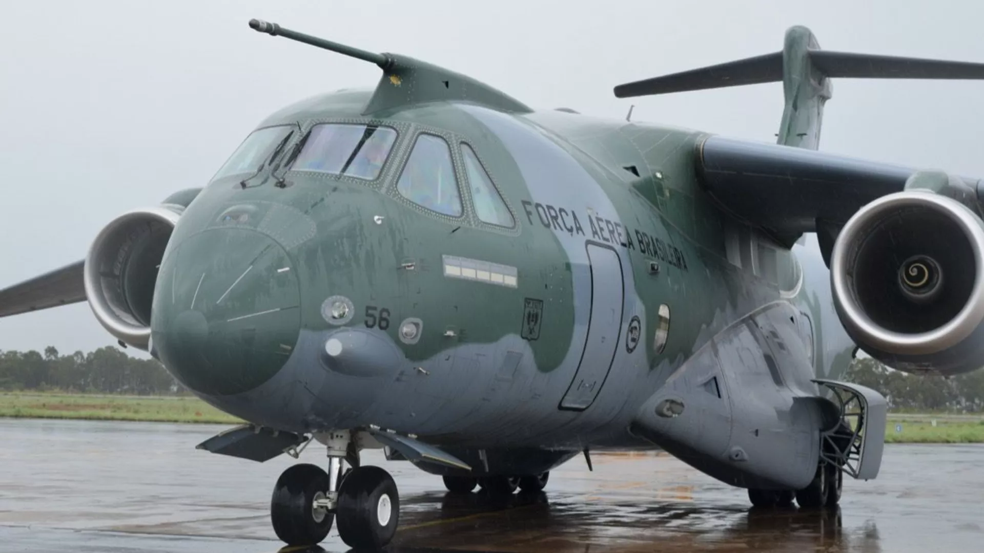 La Fuerza Aérea Brasileña (FAB) recibe el cuarto avión de transporte KC-390 Millennium de Embraer La Fuerza Aérea Brasileña (FAB) recibe el cuarto avión de transporte KC-390 Millennium de Embraer - Sputnik Mundo, 1920, 05.04.2023