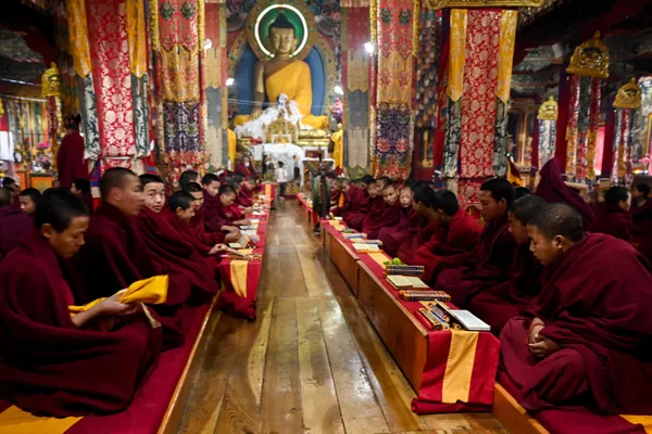 La forma de vida de los monjes locales prácticamente no se diferencia de la vida de sus hermanos que habitan en la histórica patria. La forma de vida de los monjes locales prácticamente no se diferencia de la vida de sus hermanos que habitan en la histórica patria. - Sputnik Mundo