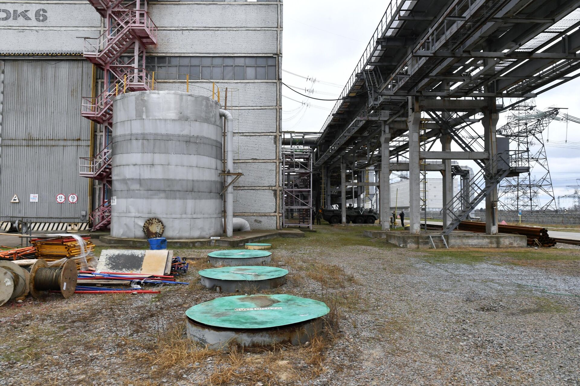 La planta nuclear de Zaporozhie - Sputnik Mundo, 1920, 26.04.2023