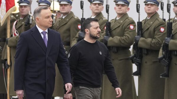 Andrzej Duda Volodimir Zelenski - Sputnik Mundo