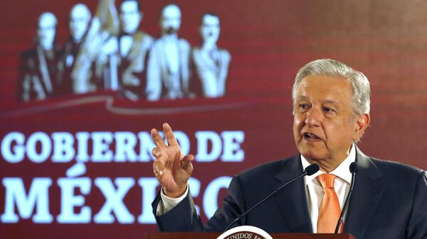 El presidente de México, Andrés Manuel López Obrador. - Sputnik Mundo