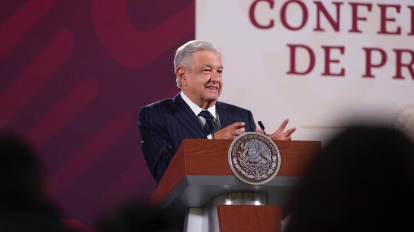 El presidente de México, Andrés Manuel López Obrador. - Sputnik Mundo