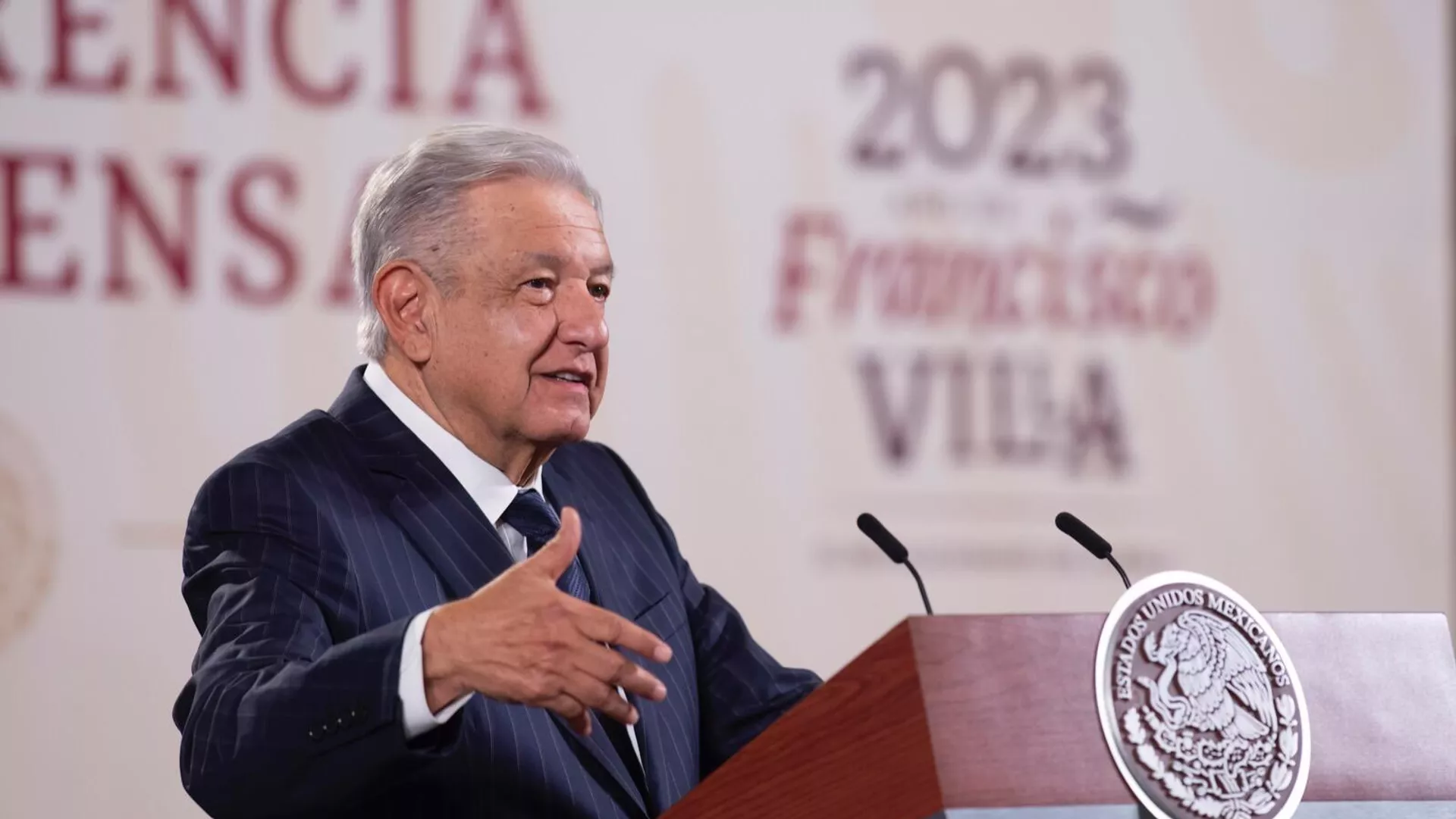 El presidente de México, Andrés Manuel López Obrador.