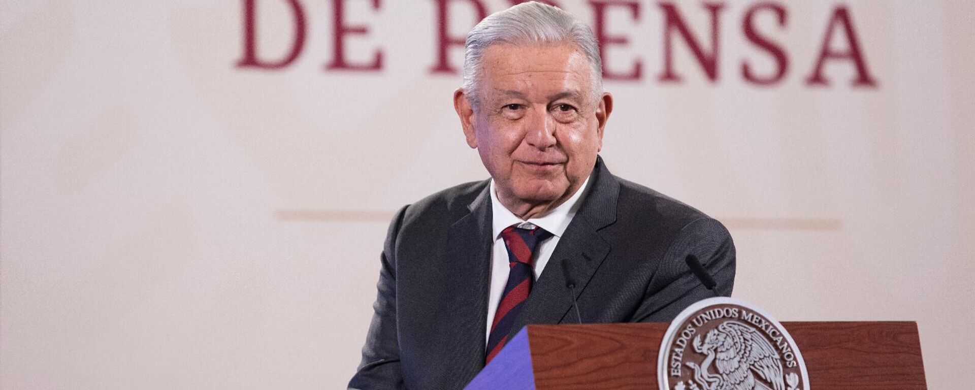 El presidente de México, Andrés Manuel López Obrador. - Sputnik Mundo, 1920, 07.06.2023