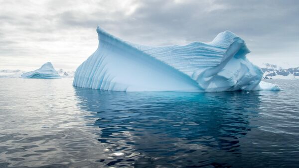 Hielo ártico (imagen referencial) - Sputnik Mundo