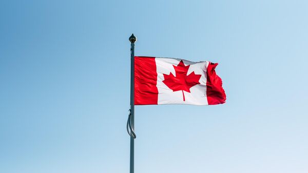 Bandera de Canadá (imagen referencial) - Sputnik Mundo