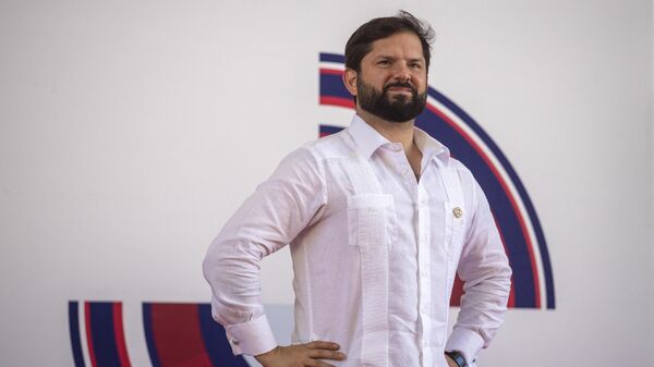 El presidente de Chile, Gabriel Boric - Sputnik Mundo