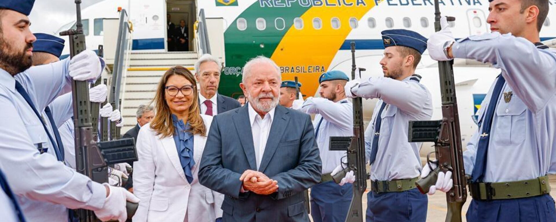 Presidente de Brasil Luiz Inácio Lula da Silva en su visita oficial a Portugal - Sputnik Mundo, 1920, 22.04.2023