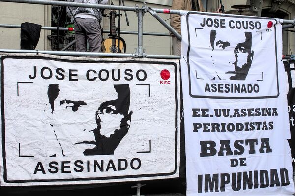 Acto en memoria de José Couso - Sputnik Mundo