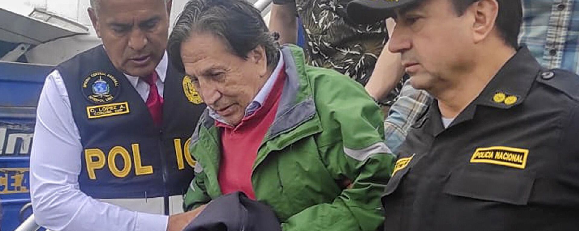 Alejandro Toledo detendido en su llegada a Lima - Sputnik Mundo, 1920, 21.10.2024