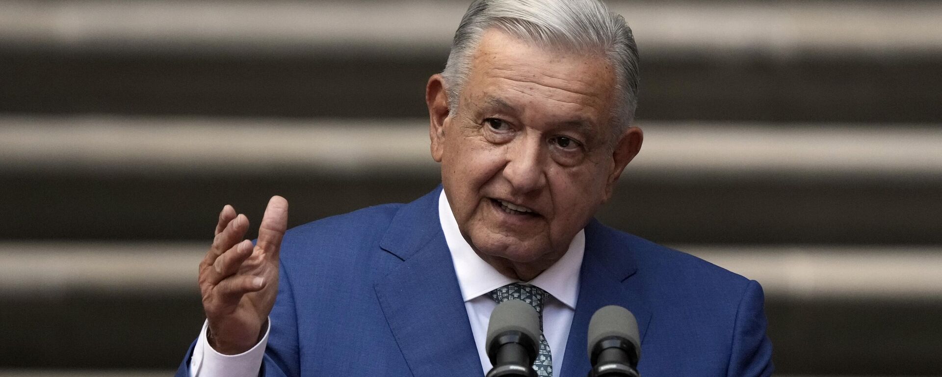 Andrés Manuel López Obrador, mandatario de México - Sputnik Mundo, 1920, 19.05.2023