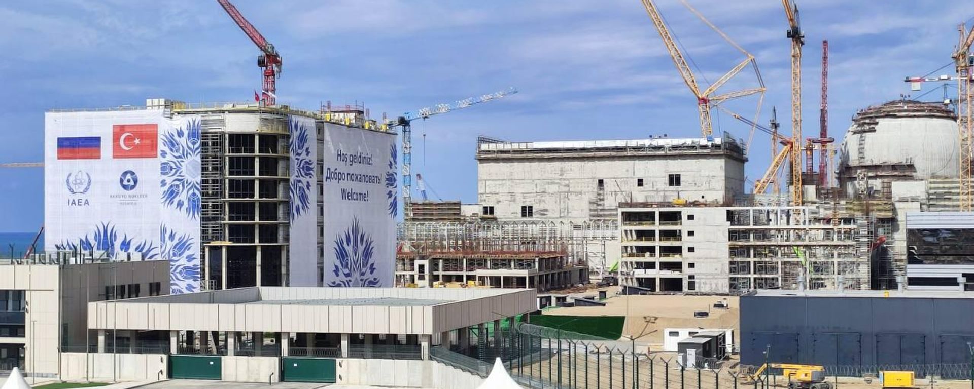 Imágenes de las obras de la central nuclear de Akkuyu en Turquía Imágenes de las obras de la central nuclear de Akkuyu en Turquía - Sputnik Mundo, 1920, 21.08.2026