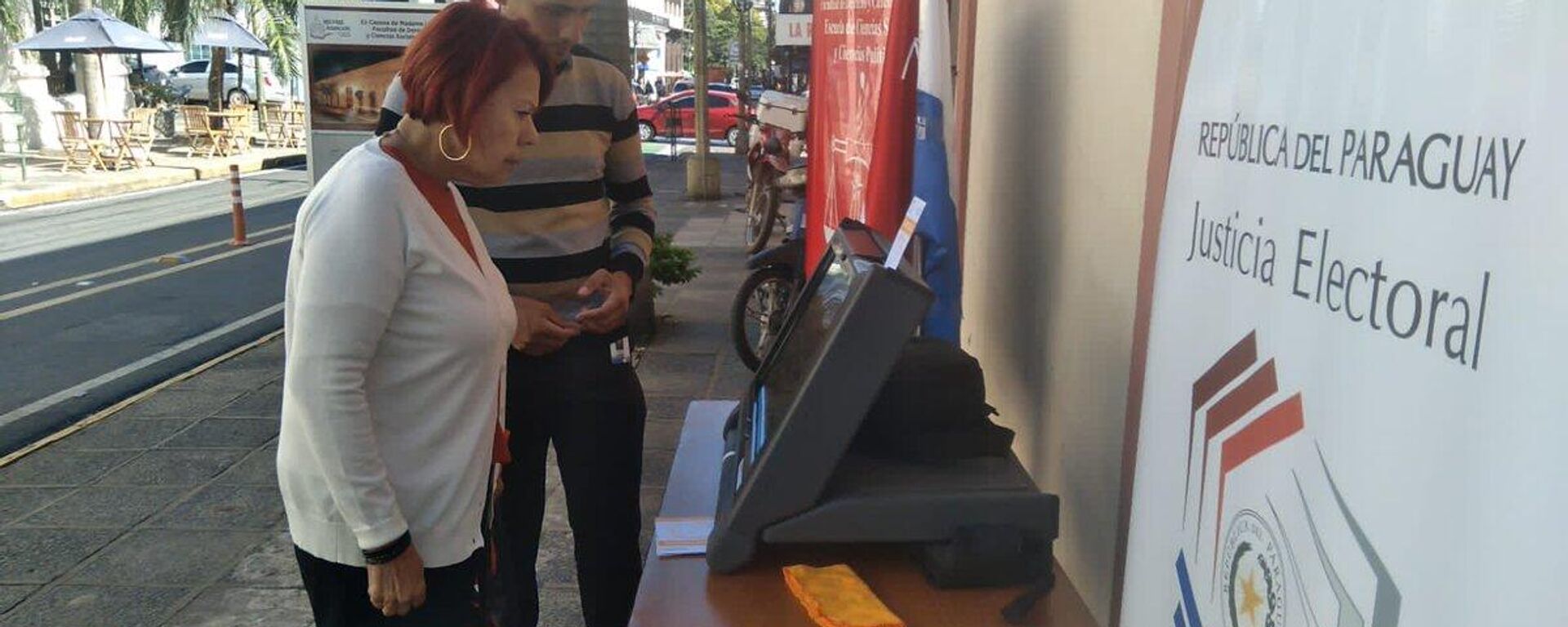 Una máquina de voto en Paraguay - Sputnik Mundo, 1920, 27.04.2023