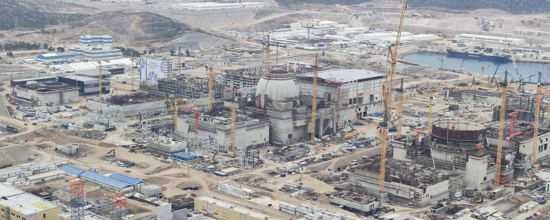 Imágenes de las obras de la central nuclear de Akkuyu en Turquía - Sputnik Mundo, 1920, 12.12.2023