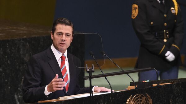 Enrique Peña Nieto, expresidente de México - Sputnik Mundo