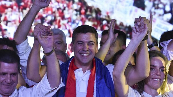 El presidente electo de Paraguay, Santiago Peña  - Sputnik Mundo