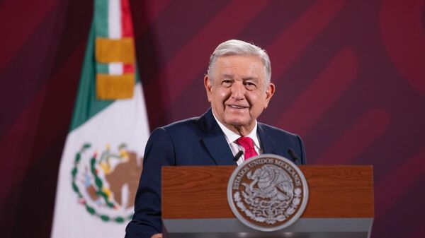 El presidente de México, Andrés Manuel López Obrador - Sputnik Mundo