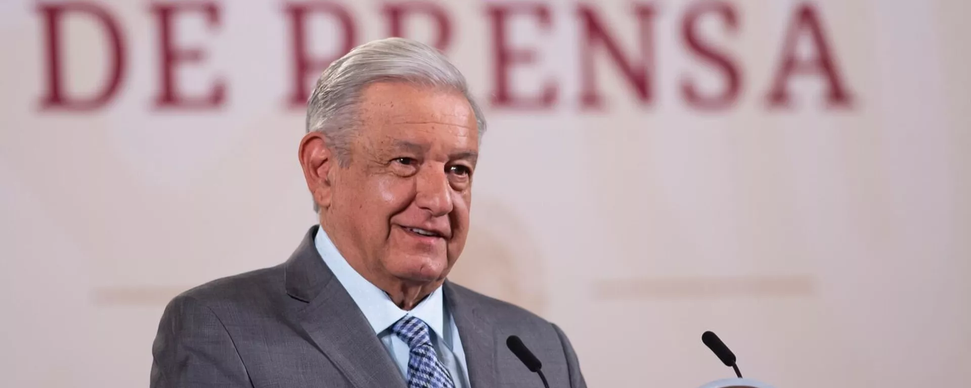 El presidente de México, Andrés Manuel López Obrador. El presidente de México, Andrés Manuel López Obrador. - Sputnik Mundo, 1920, 04.05.2023