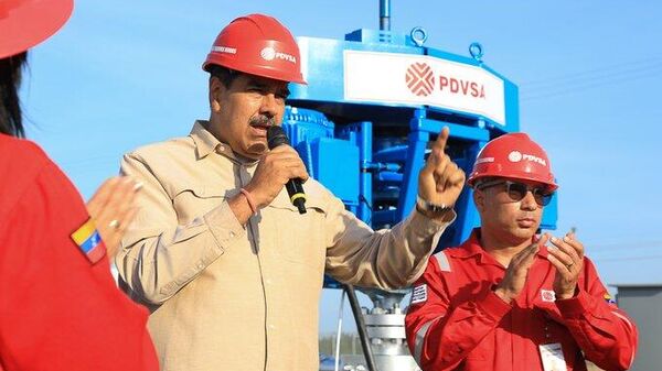Nicolás Maduro en la Macolla 'Cacique Chaima' de Monagas - Sputnik Mundo