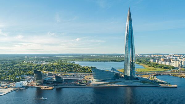 Vista panorámica del Centro Lakhta - Sputnik Mundo