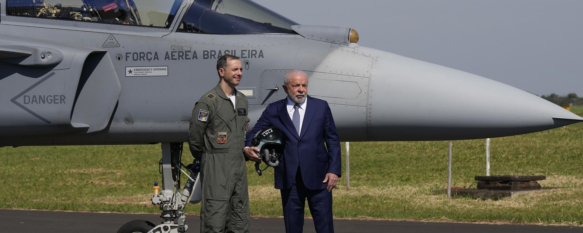 Lula da Silva inaugura la producción de cazas Gripen F-39 en Brasil - Sputnik Mundo, 1920, 08.10.2026