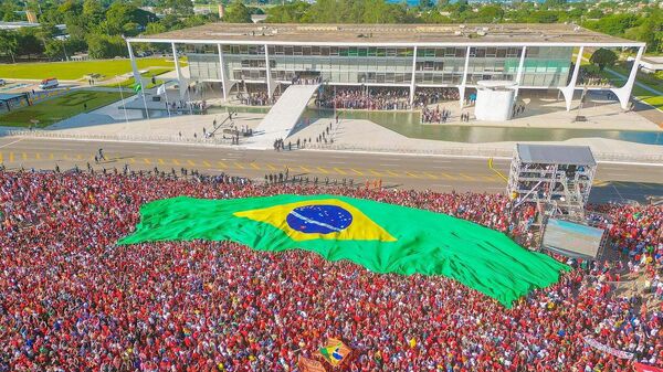 El Palacio de Planalto en Brasilia - Sputnik Mundo