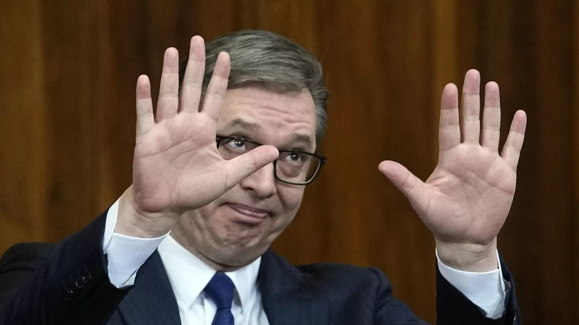 Aleksandar Vucic, el presidente de Serbia