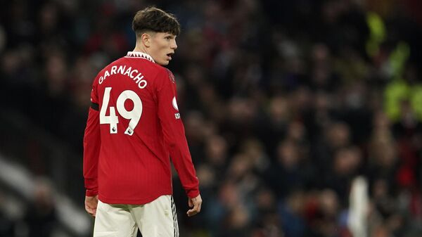 Alejandro Garnacho, jugador argentino del Manchester United - Sputnik Mundo