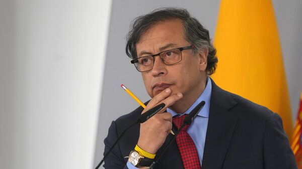 El presidente de Colombia, Gustavo Petro - Sputnik Mundo