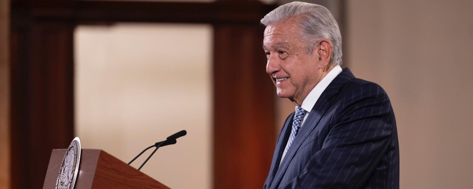 El presidente de México, Andrés Manuel López Obrador. - Sputnik Mundo, 1920, 16.05.2023