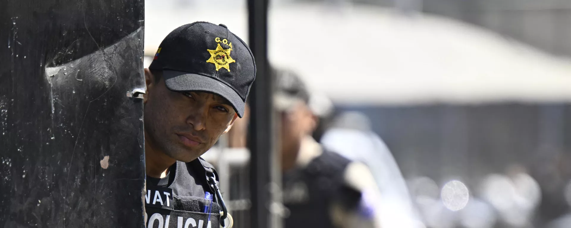 Un policía de Ecuador Un policía de Ecuador - Sputnik Mundo, 1920, 17.05.2023