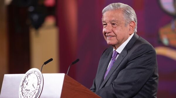 El presidente de México, Andrés Manuel López Obrador. - Sputnik Mundo