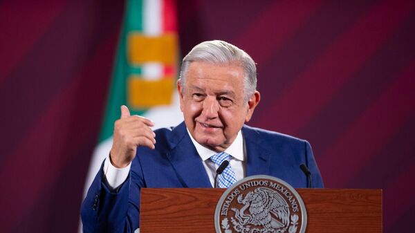 Andrés Manuel López Obrador, presidente de México  - Sputnik Mundo