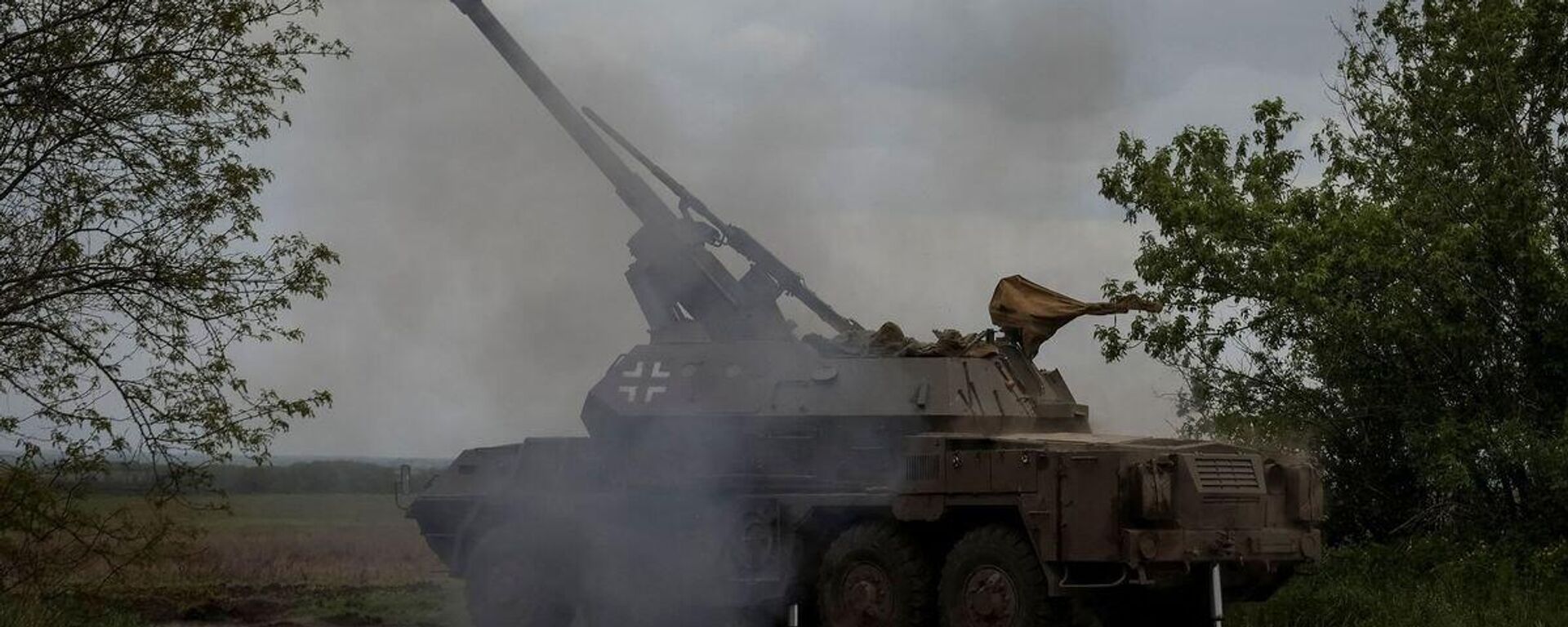 Un tanque con el signo de Balkenkreuz, Ucrania  - Sputnik Mundo, 1920, 20.05.2023