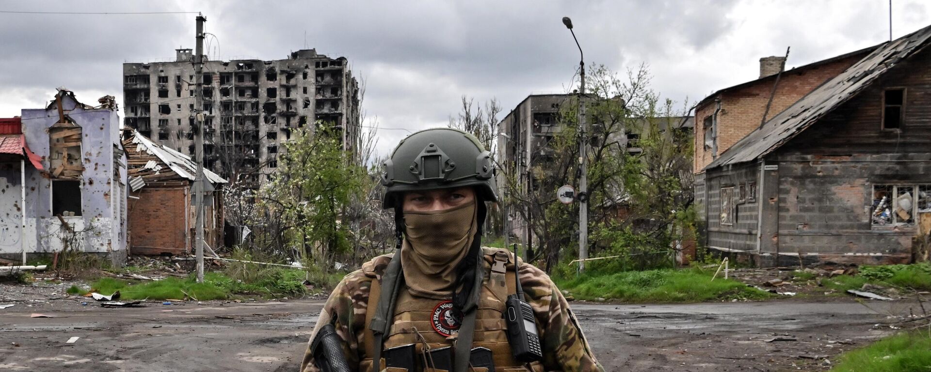 Soldado ruso en Artiómovsk - Sputnik Mundo, 1920, 20.05.2023