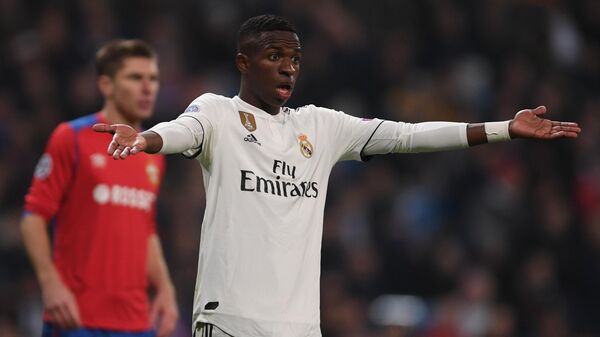 Vinicius Júnior, jugador de Real Madrid - Sputnik Mundo