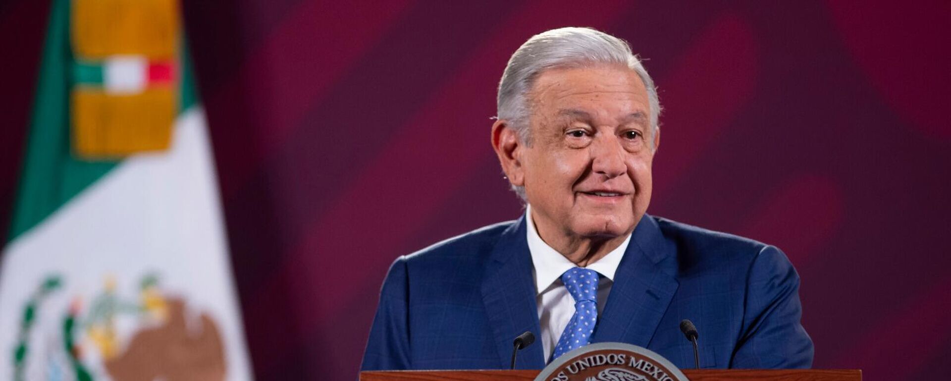 Andrés Manuel López Obrador, presidente de México.  - Sputnik Mundo, 1920, 17.08.2023