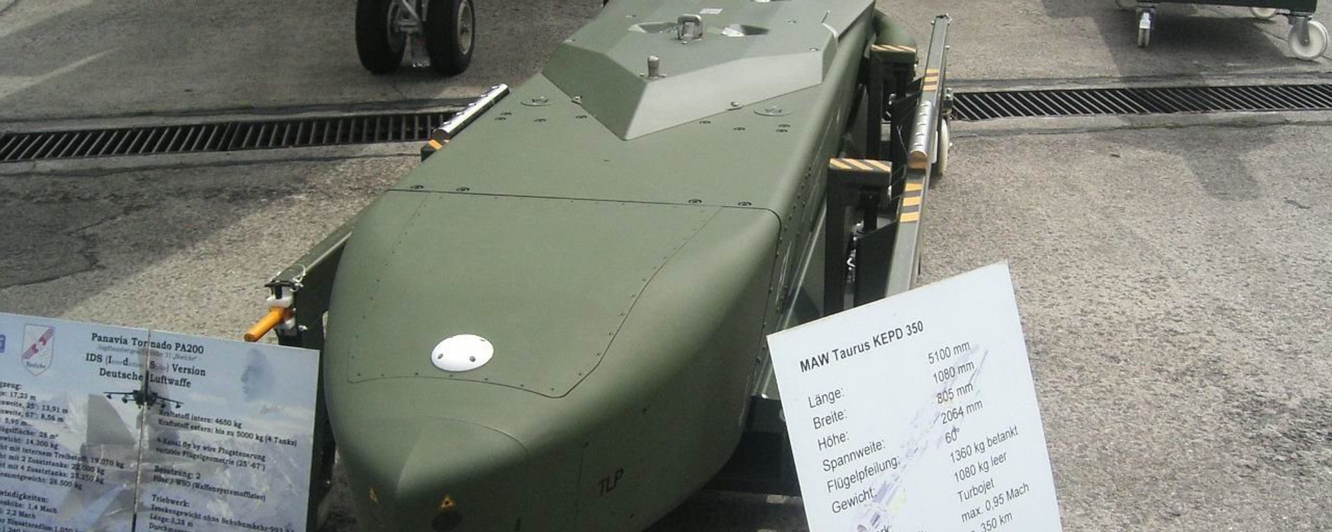 Un misil de crucero Taurus KEPD 350 (archivo) - Sputnik Mundo, 1920, 27.05.2023