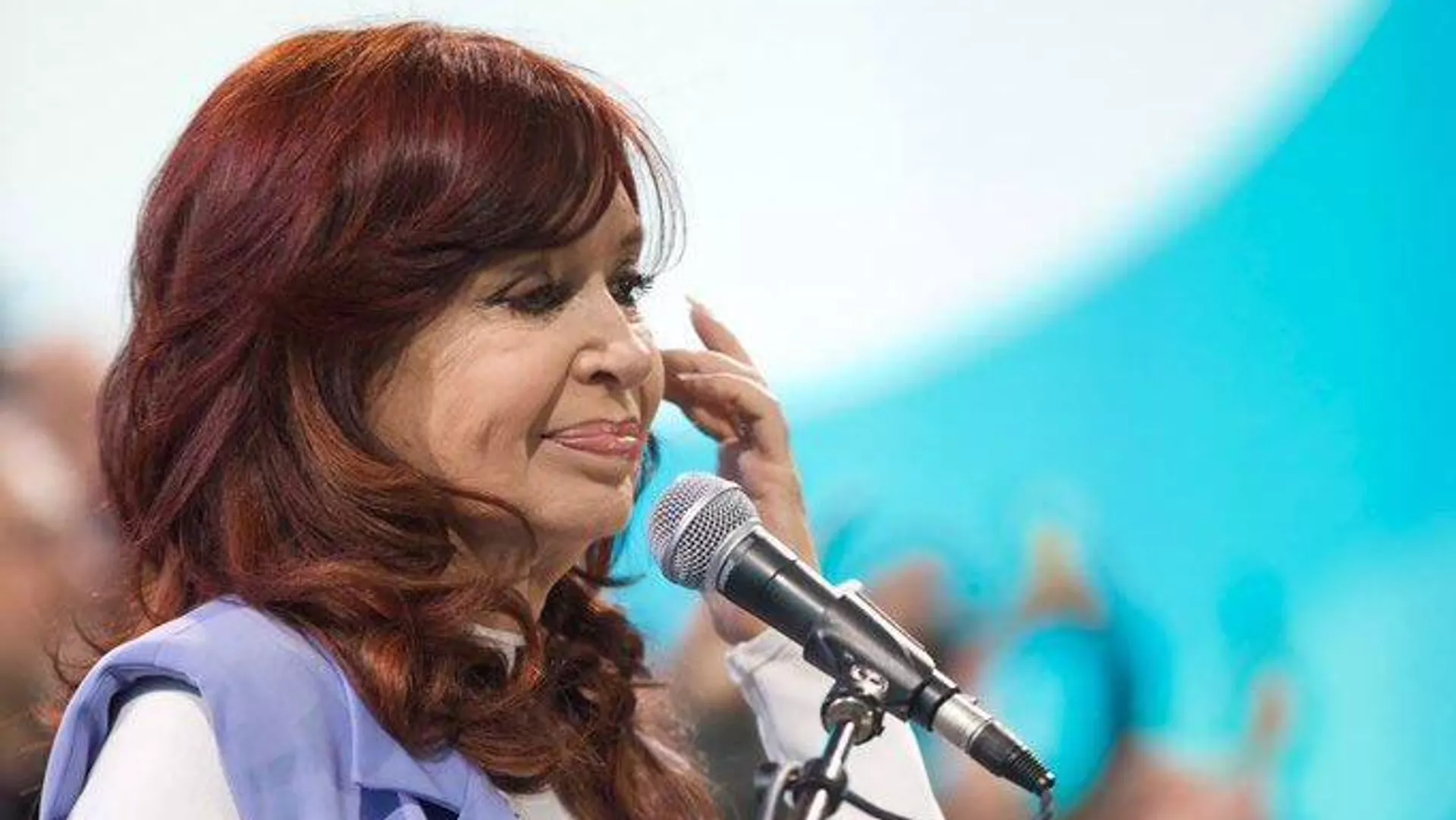 Cristina Fernández de Kirchner, la vicepresidenta argentina 