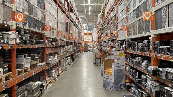 Una tienda de la cadena Home Depot en Annapolis, Maryland, EEUU - Sputnik Mundo