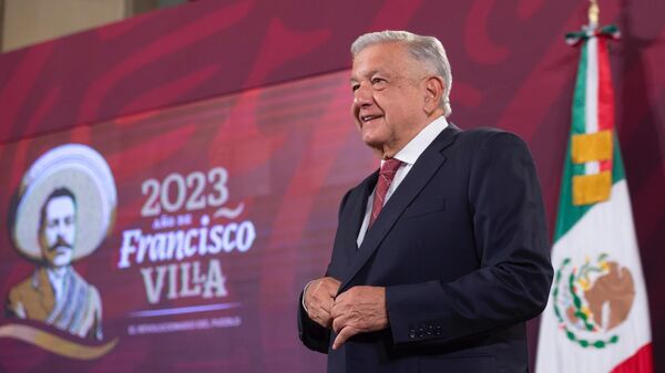 El presidente de México, Andrés Manuel López Obrador. - Sputnik Mundo