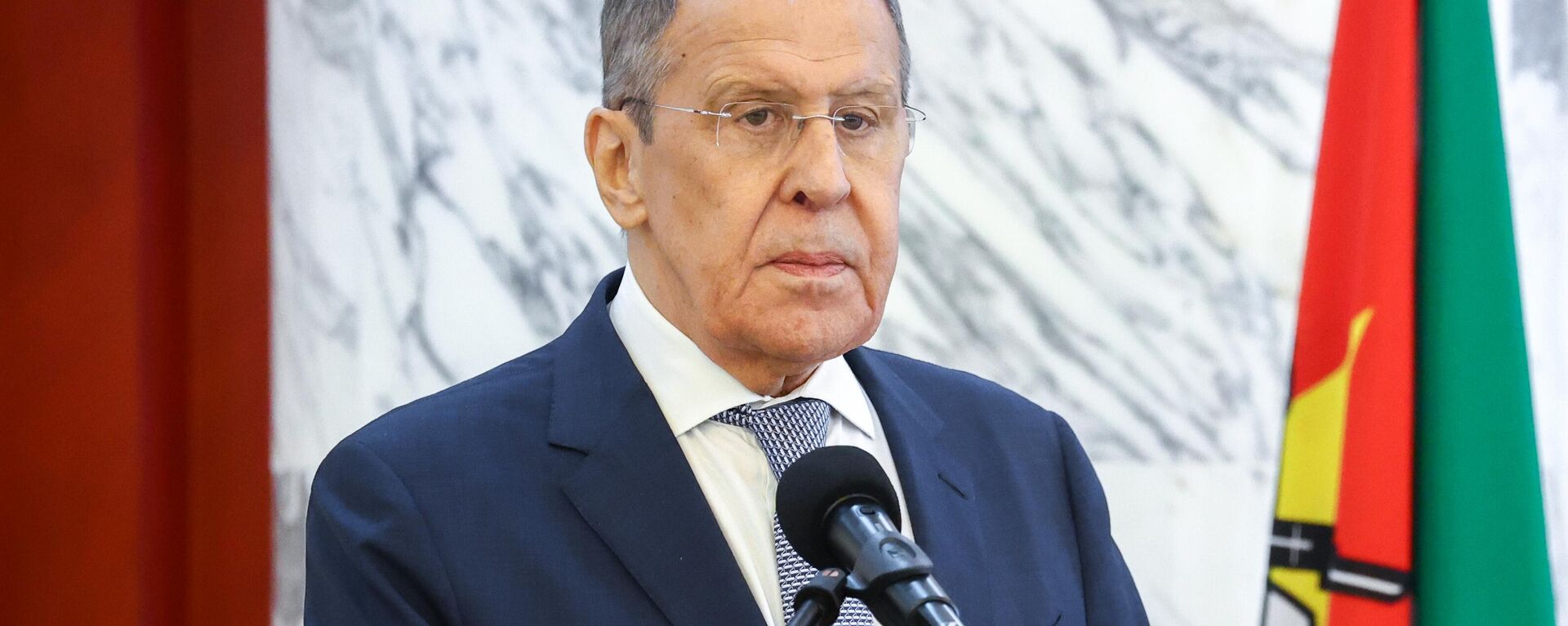 El ministro de Exteriores de Rusia, Serguéi Lavrov, - Sputnik Mundo, 1920, 01.06.2023