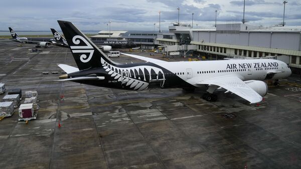 Un avión de Air New Zealand  - Sputnik Mundo