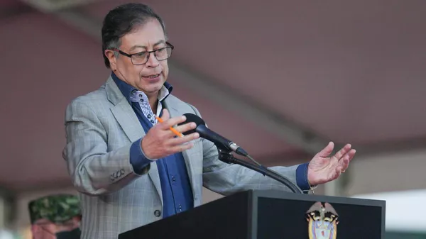 El presidente Gustavo Petro - Sputnik Mundo