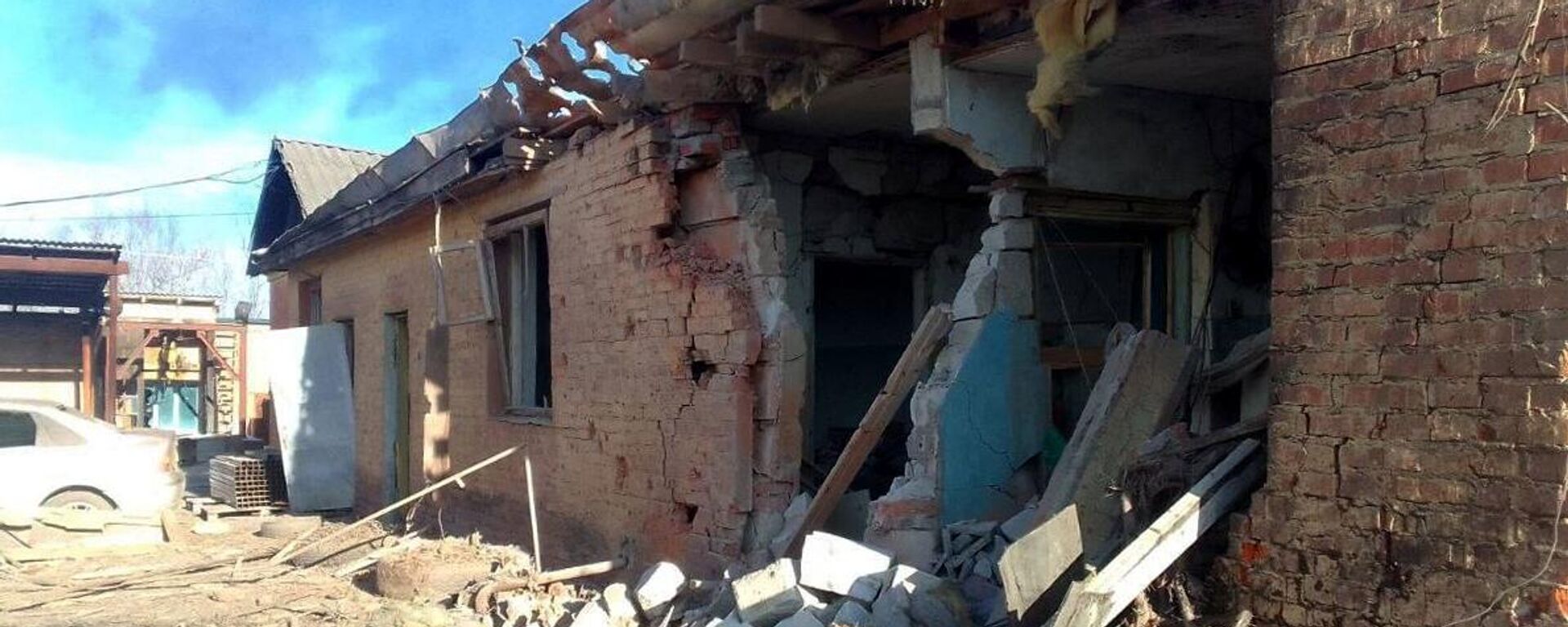 Consecuencias del bombardeo ucraniano contra la ciudad de Shebékino - Sputnik Mundo, 1920, 03.06.2023