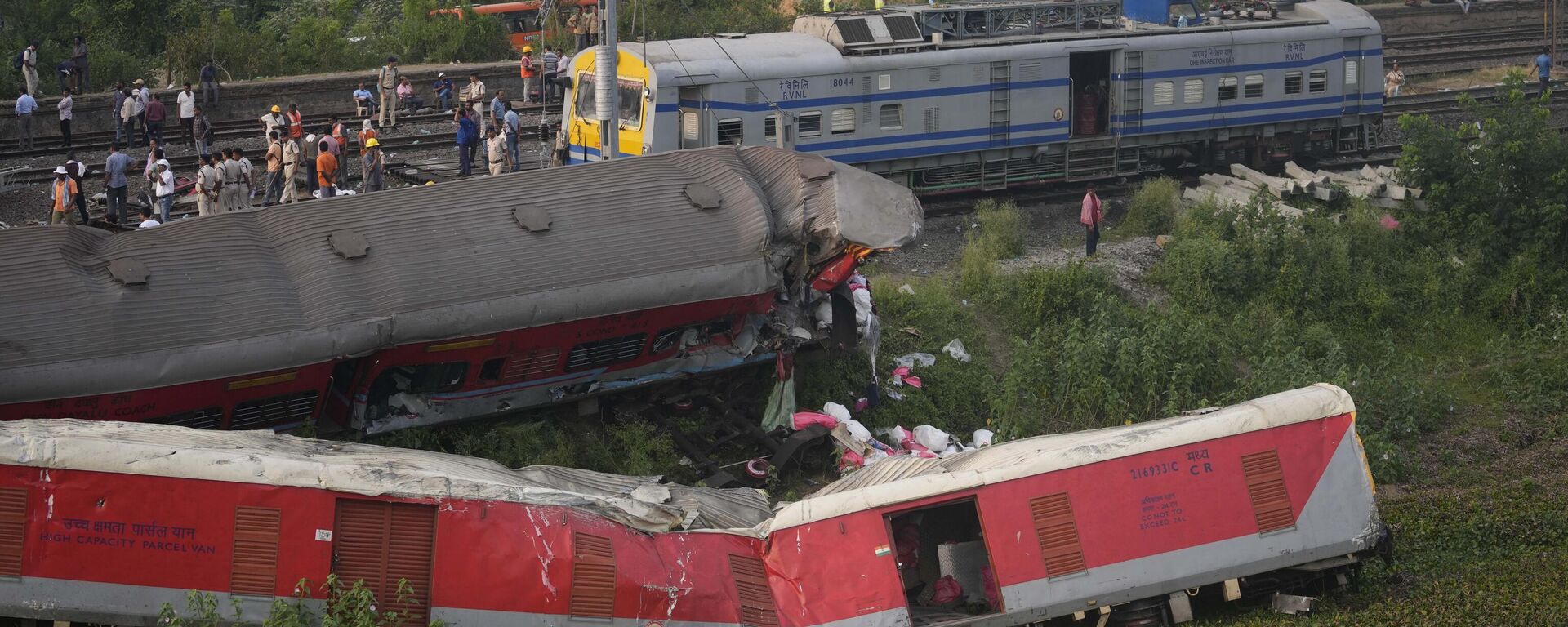 Las consecuencias del choque de trenes en la India, el 4 de junio - Sputnik Mundo, 1920, 04.06.2023